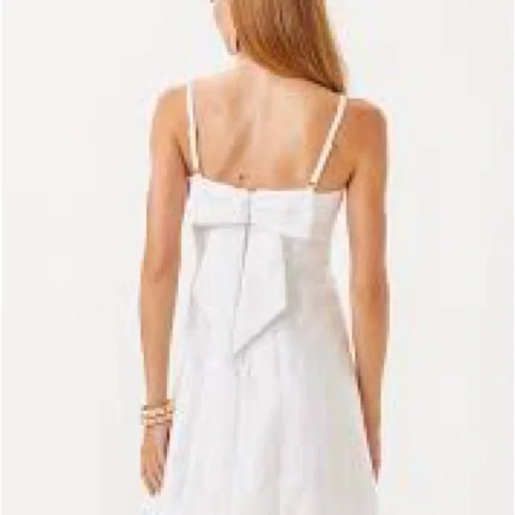 Lilly Pulitzer White Backless Dress